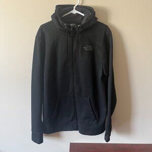 The NORTH FACE Men's Full Zip Hoodie Black Sweatshirt